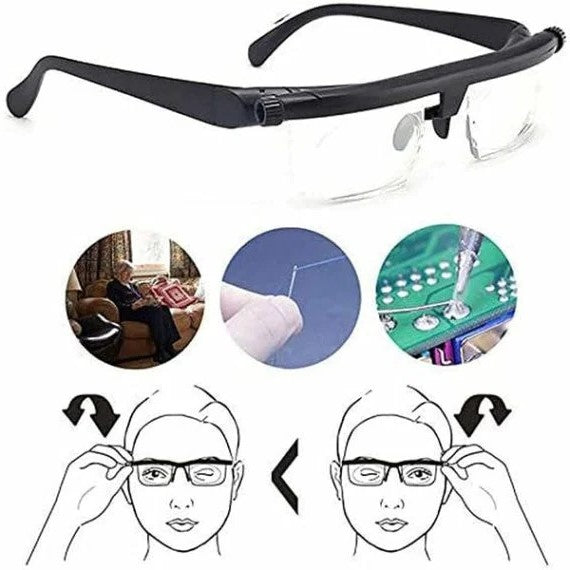 Luxora Adjustable Focus Glasses Near And Far Sight