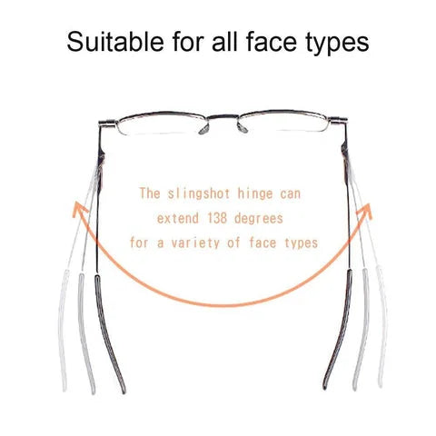 Royaleva Compact Mens & Ladies Folding Reading Glasses
