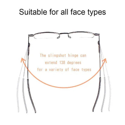 Royaleva Compact Mens & Ladies Folding Reading Glasses