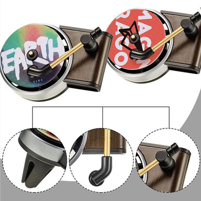 RoyaleGlow Retro Vinyl Car Air Freshener Diffuser