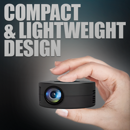 Royaleva Mini Portable Projector – Ultra HD for Home Cinema