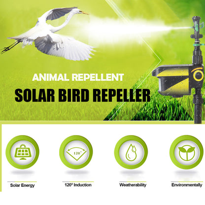 Luxora Motion Activated Sprinkler for Deer Solar Powered - Get Rid Of Deer