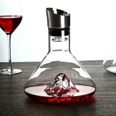 Luxora 1500ml Wine Decanter with Aerator for Flavor Enhancement