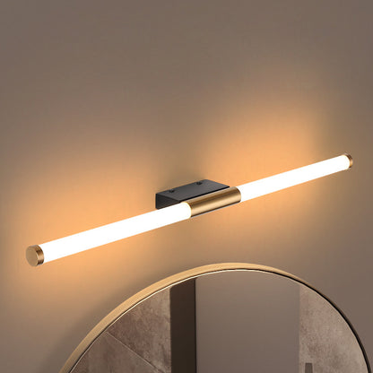 Rayvia Modern LED Bedroom Wall Sconce Lighting With Gold Accent Minimalist Fixture