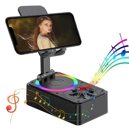 Royaleva 4-in-1 Phone Stand with Bluetooth Speaker