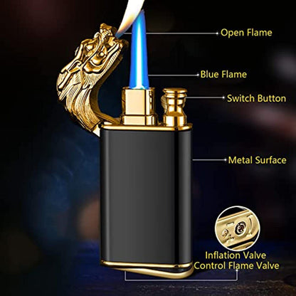 RoyaleGlow Dragon Lighter - Windproof Portable Design