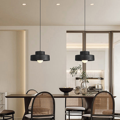 LuxRoyale Modern LED Pendant Light Fixture with Frosted Diffuser