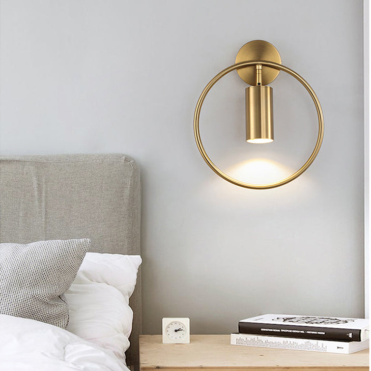 Rayvia Modern Adjustable Brass Wall Lamp, Nordic Design Contemporary Reading
