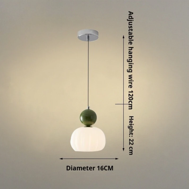 LuxRoyale Bauhaus Art Deco Pendant Light - Macaroon Hanging Lamps For Living Room