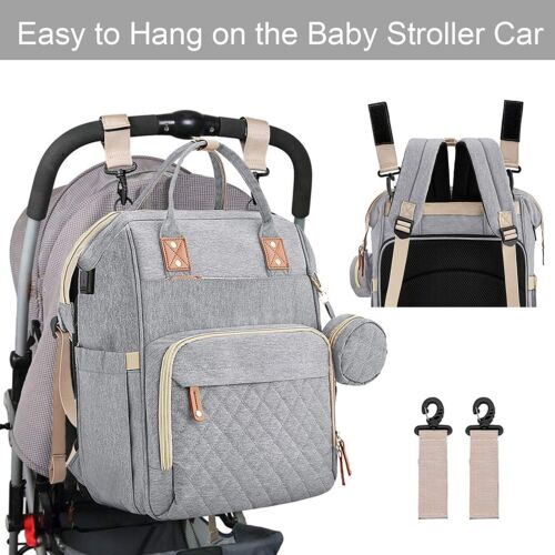 RoyaleGlow Changing Bag - Travelling Baby Cot Portable