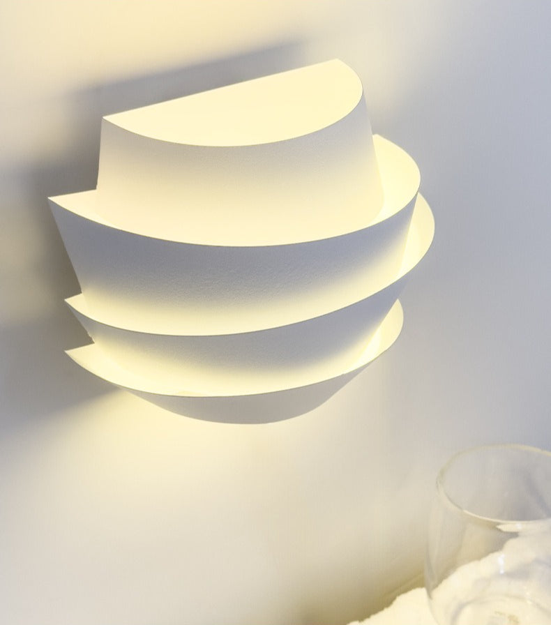 Lumora Modern Scandinavian Wall Lamp With Double Iron Lights, Nordic Designer Home Lighting
