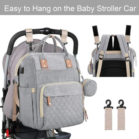 RoyaleGlow Changing Bag - Travelling Baby Cot Portable
