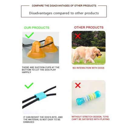 Royaleva Dog Suction Toy for Interactive Playtime Fun