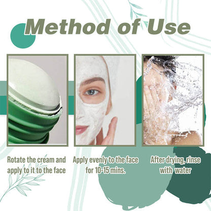 RoyaleGlow Green Tea Clay Deep Cleanse Mask Stick