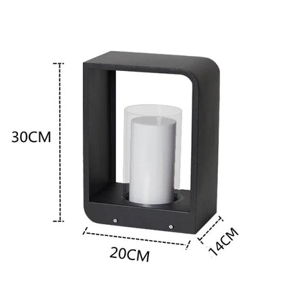 RoyaleGlow Modern Outdoor LED Pathway Light - IP65 Waterproof Landscape Lighting