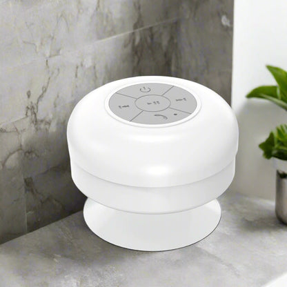 Luxora Waterproof Bluetooth Shower Speaker with Suction Cup