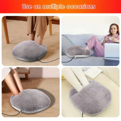 Royaleva USB Foot Warmer Electric Cozy Velvet Heater