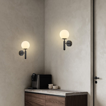 Lumora Modern Wireless Dimmable LED Wall Lamp with Touch Control