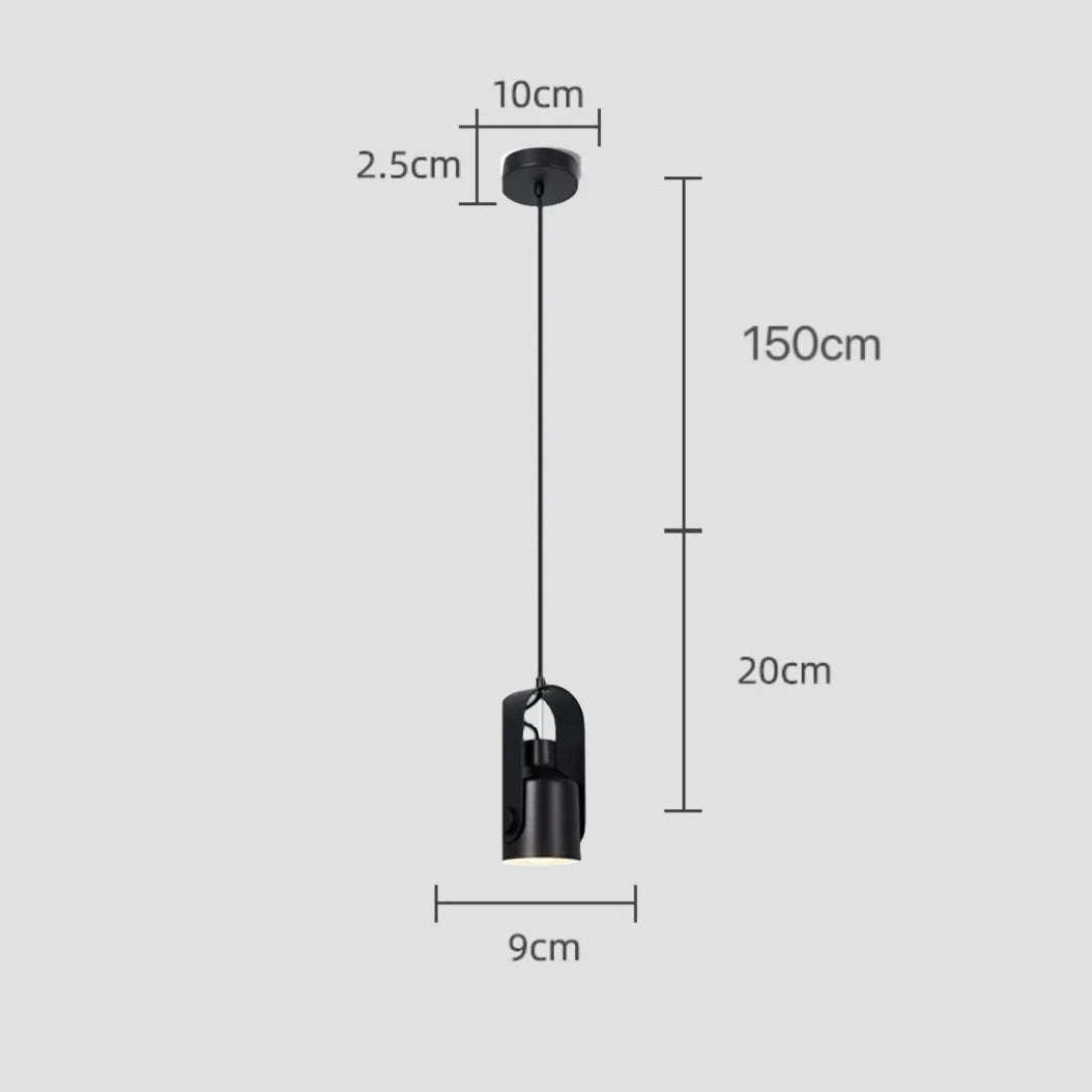 Royelux Modern Metal Pendant Light - Nordic Hanging Spotlight For Kitchen Island