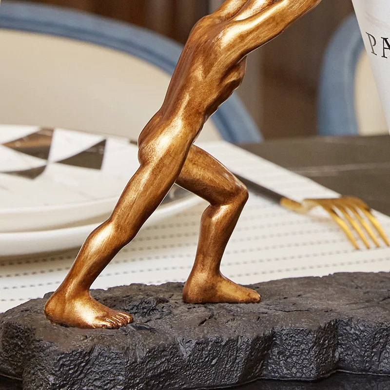 Rayvia Bronze Wine Holder - Artistic Sculptural Premium Home Decor Display Piece