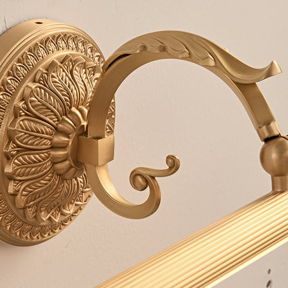 RoyaleGlow Modern Copper LED Vanity Light for Bathroom Mirror, Artwork & Picture Lighting