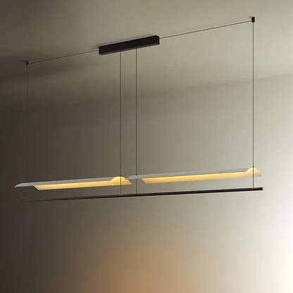 Royelux Modern Linear LED Pendant Light - Minimalist Hanging Fixture
