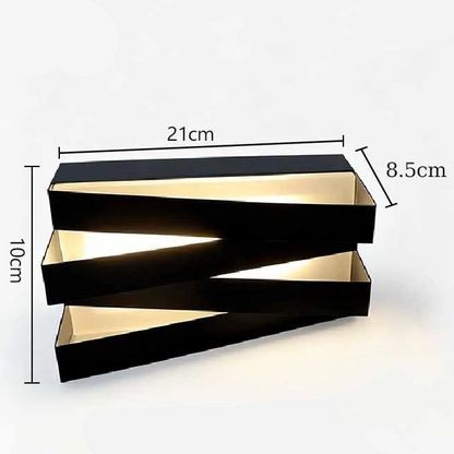 Rayvia Premium Modern Waterproof LED Outdoor Wall Sconce - Contemporary Aluminum