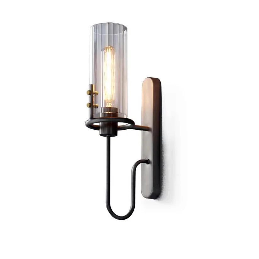 Luxora Nordic Glass Wall Lamp - Modern Indoor Glass Mounted Wall Sconce