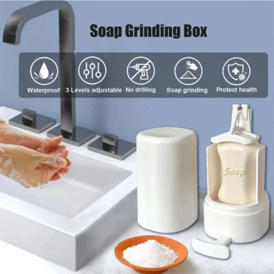 RoyaleGlow Wall-mounted Bar Soap Grinder For Handwashing