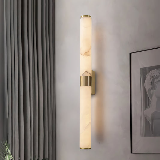 RoyaleGlow Modern Double Tube Wall Sconce - Elegant Up/Down Lighting