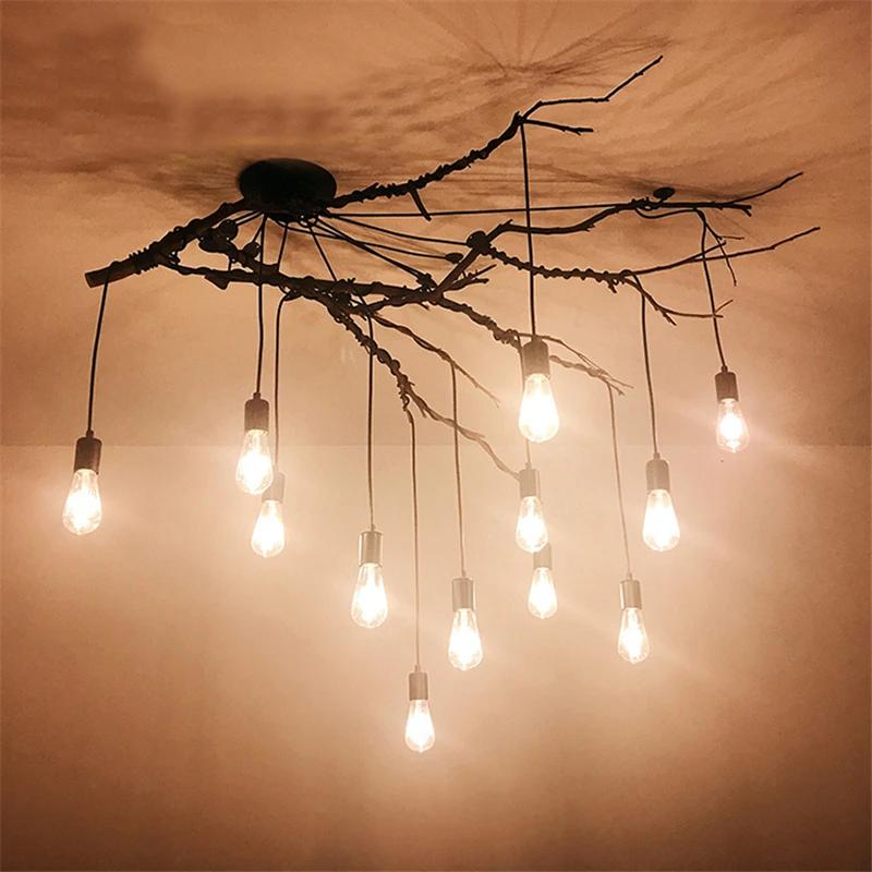 RoyaleGlow Industrial Vintage Pendant Chandelier for Home Decor