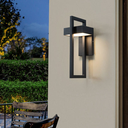Royelux Modern LED Outdoor Wall Sconce | Waterproof IP65 Outdoor LED Wall Lighting