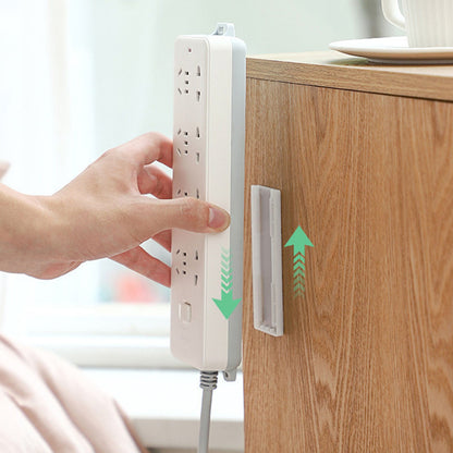 Luxora Adhesive Punch-free Socket Holder for Cord Organization