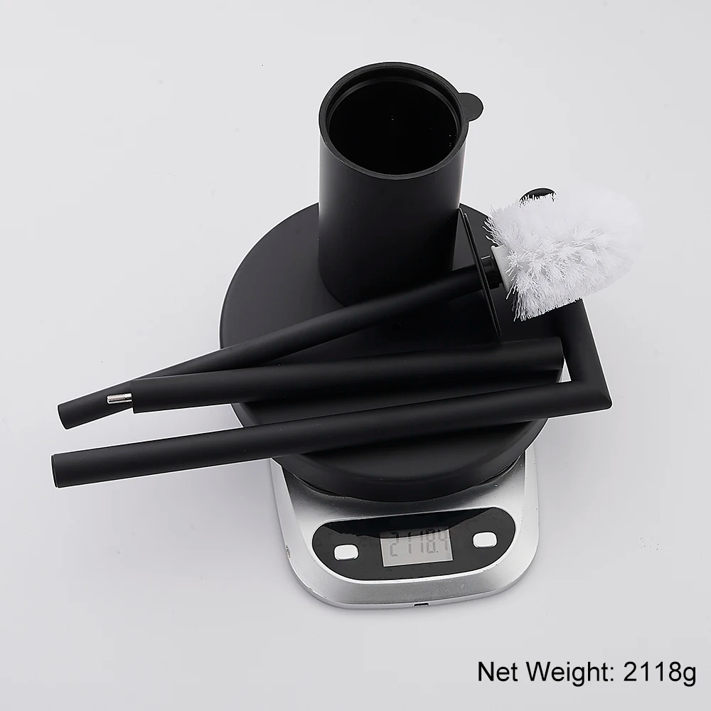 Lumora Toilet Paper Holder With Integrated Brush - Space-Saving Modern Bathroom Organizer For Daily Use