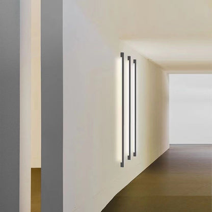 Royelux Modern Linear Dimmable LED Wall Sconce - Copper Finish, Minimalist Design