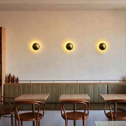 Royelux Wall Lamp for Indoor Use Medieval-Inspired Bauhaus Vintage Sconce with Warm Ambient Light