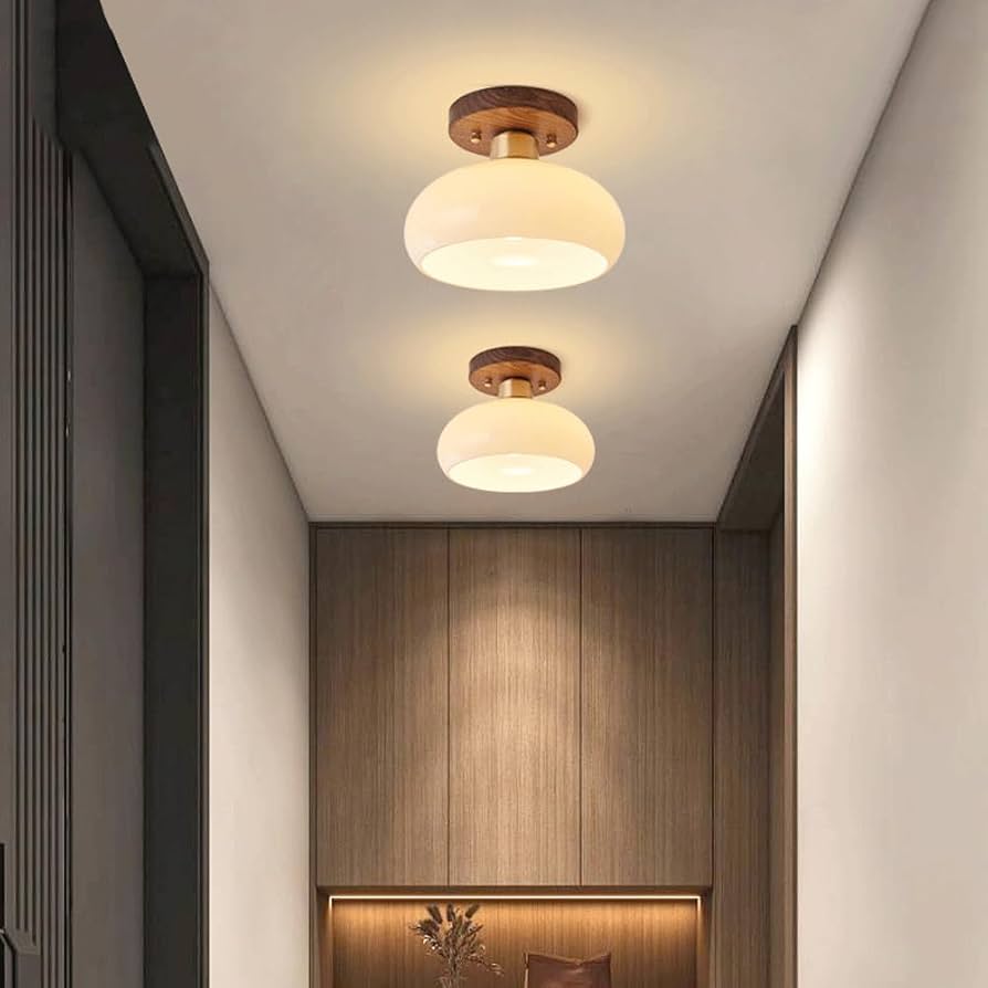 RoyaleGlow Modern Dimmable Wall Sconce with Frosted Glass Shade