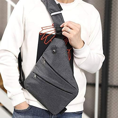 Luxora Waterproof Pocket Bag with Adjustable Strap and Pockets
