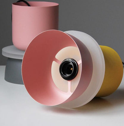 Lumora Modern LED Pendant Light - Stylish Colorful Macaron Design for Living Room