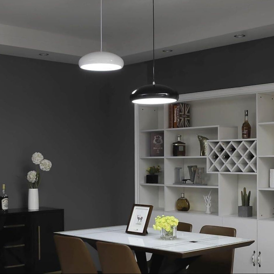 Royelux Round Pendant Light for Dining Room, Kitchen Island, Cafe & Bedroom Lighting