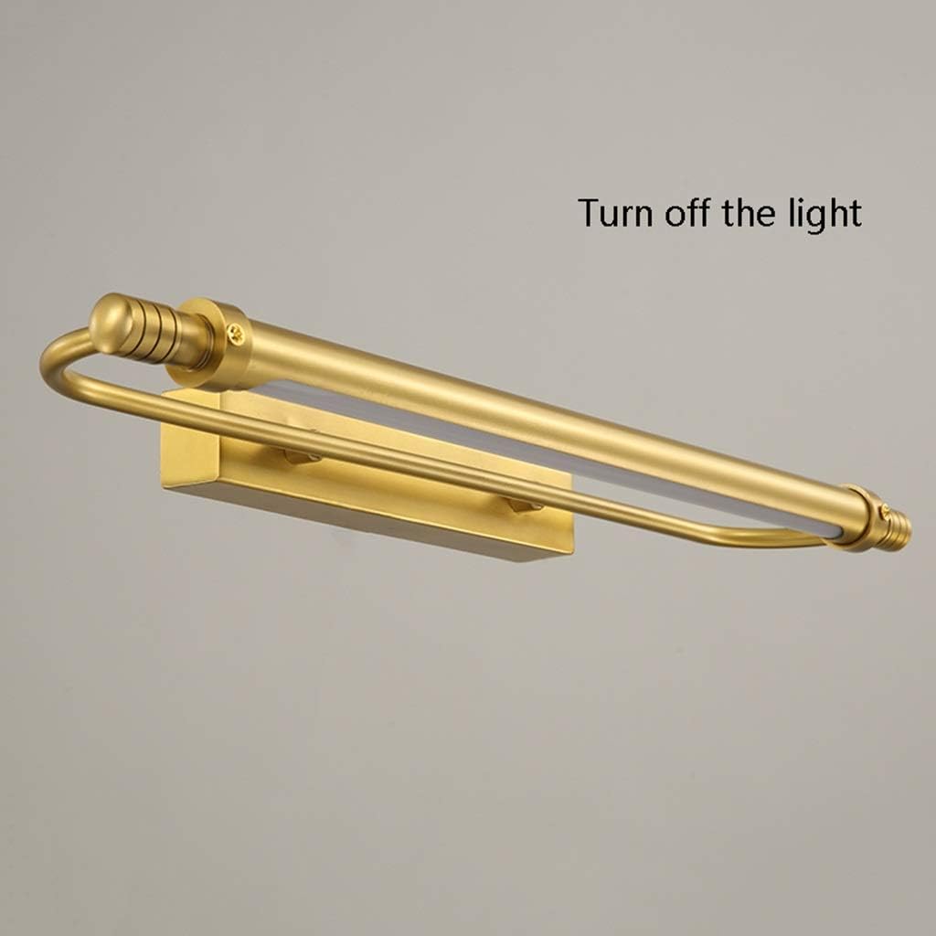 RoyaleGlow LED Vanity Light for Bathroom Mirror- Waterproof Warm White Mirror Lamp
