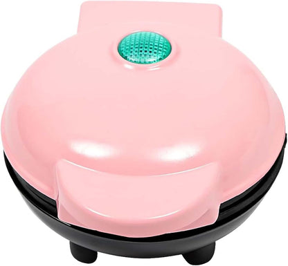 LuxRoyale Mini Electric Waffle Maker – Multifunctional Breakfast Sandwich & Cake Oven