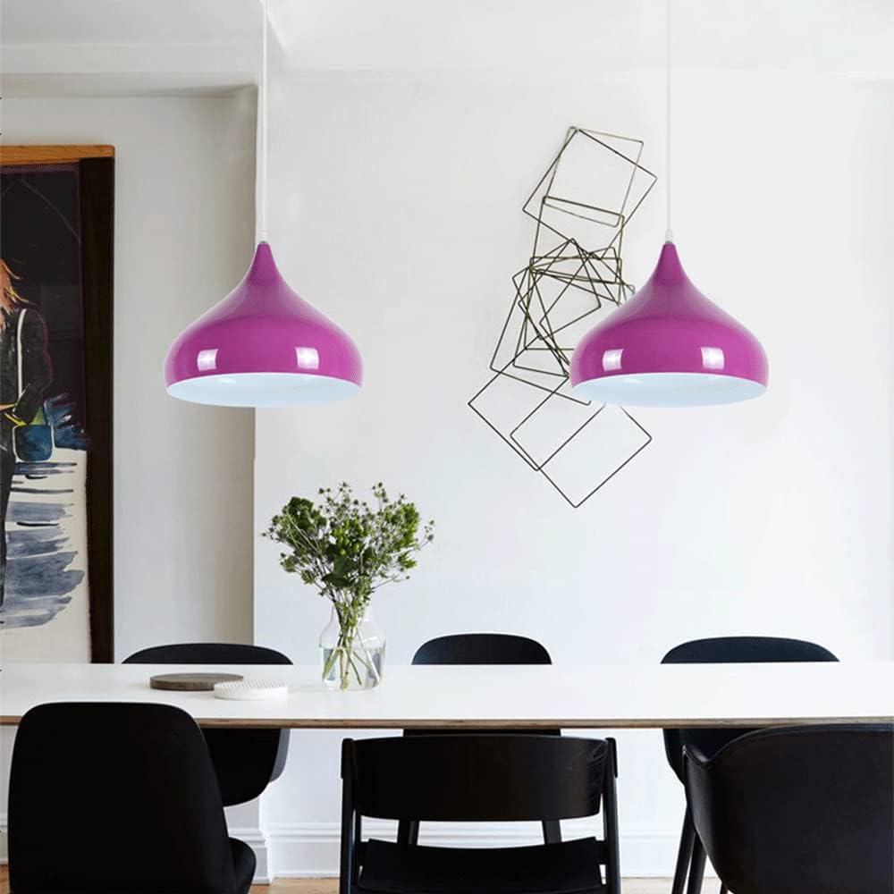 LuxRoyale Modern Metal Dome Pendant Light for Dining, Restaurant & Beauty Salon