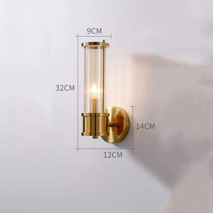 Royallure Elegant Wall Sconce with Fluted Glass for Modern Luxury Lighting