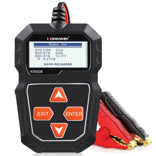 Luxora Car Alternator Battery Tester for 12V Batteries