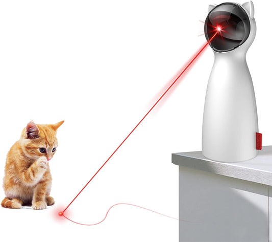Luxora Automatic Cat Laser Toy with Adjustable Speed Settings