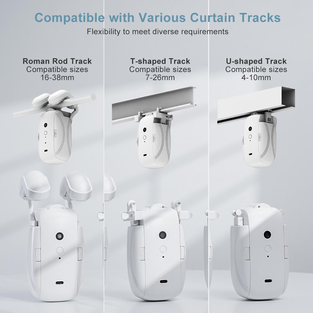 Luxora Automatic Curtain Opener And Closer With Remote