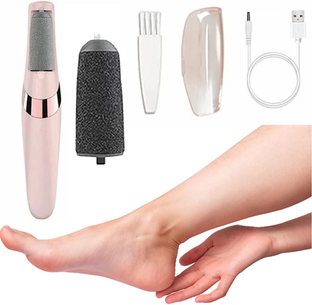 RoyaleGlow Rechargeable Electric Foot File Callus Remover