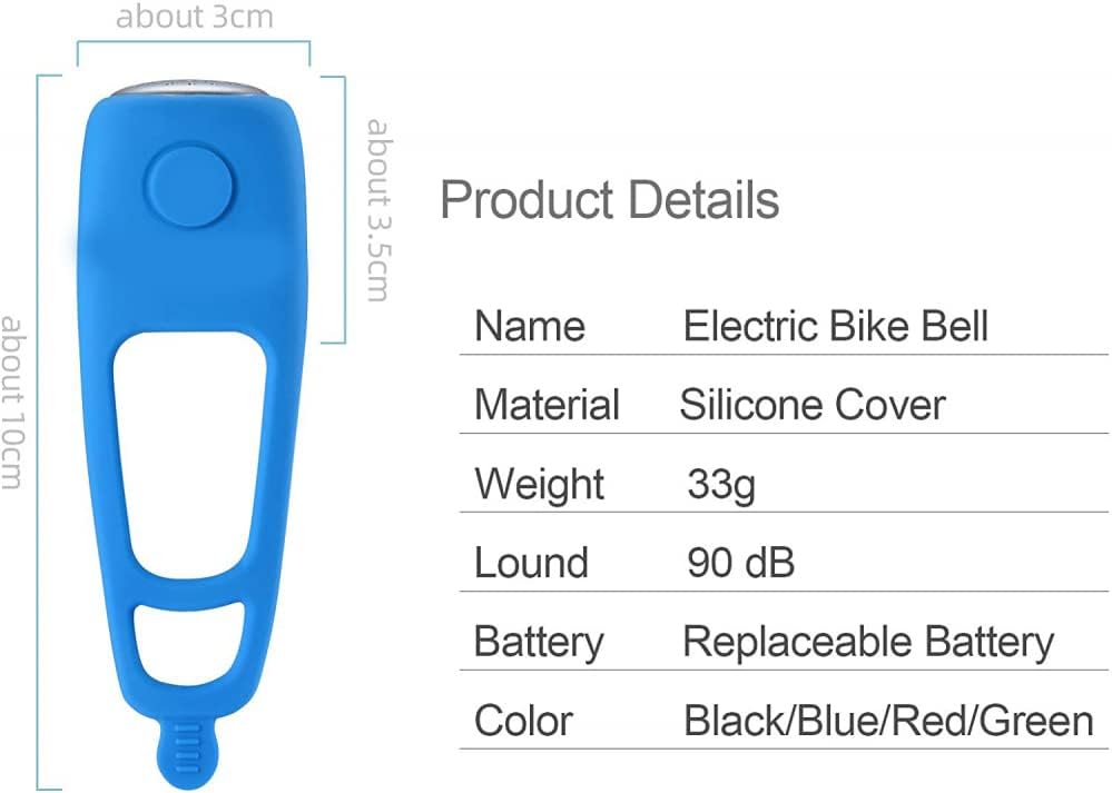 RoyaleGlow Strong Bike Horn Waterproof 110 dB Ringtones