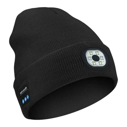 RoyaleGlow 3-in-1 Function Bluetooth Beanie for Outdoor Use